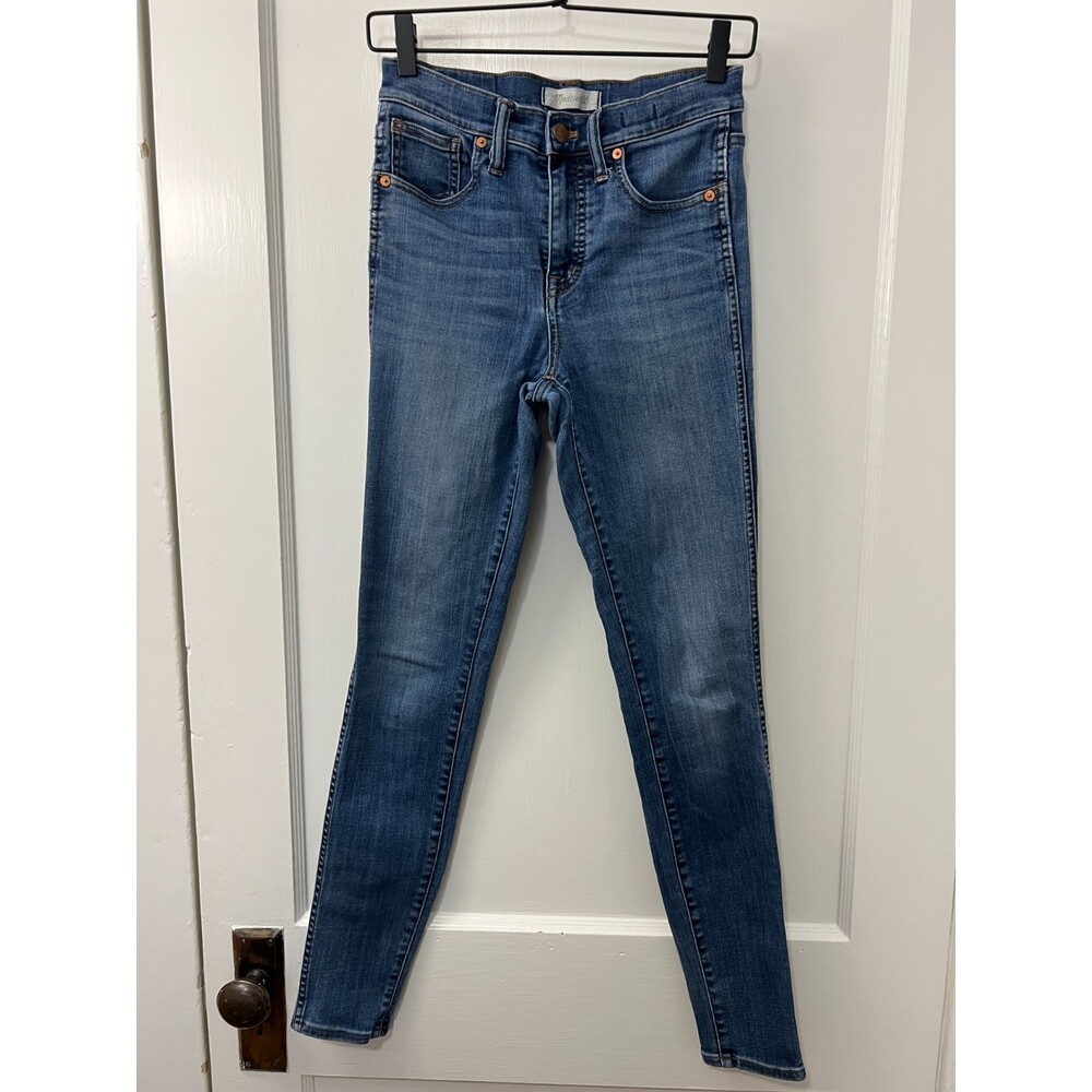 Madewell Women's 10" High Rise Skinny Jeans Size 26 T